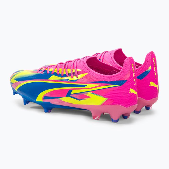 Herren Fußballschuhe PUMA Ultra Ultimate Energy FG/AG leuchtend rosa/ultra blau/gelb alert 3