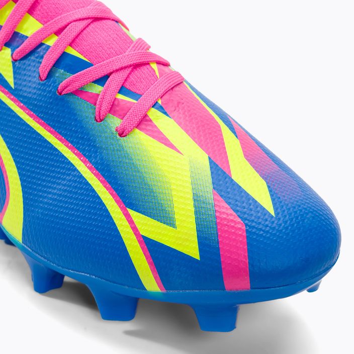 PUMA Ultra Match Energy FG/AG Herren Fußballschuhe leuchtend pink/gelb/ultra blau 7