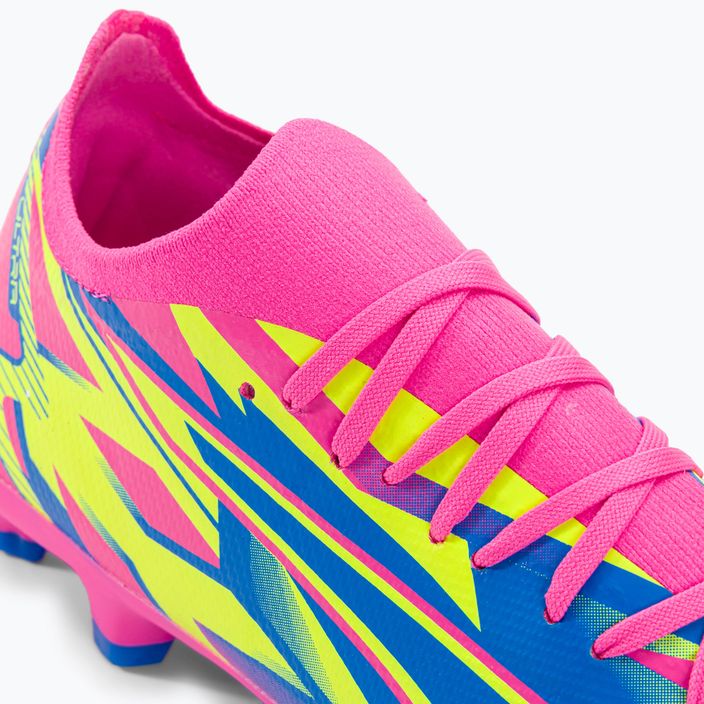 PUMA Ultra Match Energy FG/AG Herren Fußballschuhe leuchtend pink/gelb/ultra blau 8