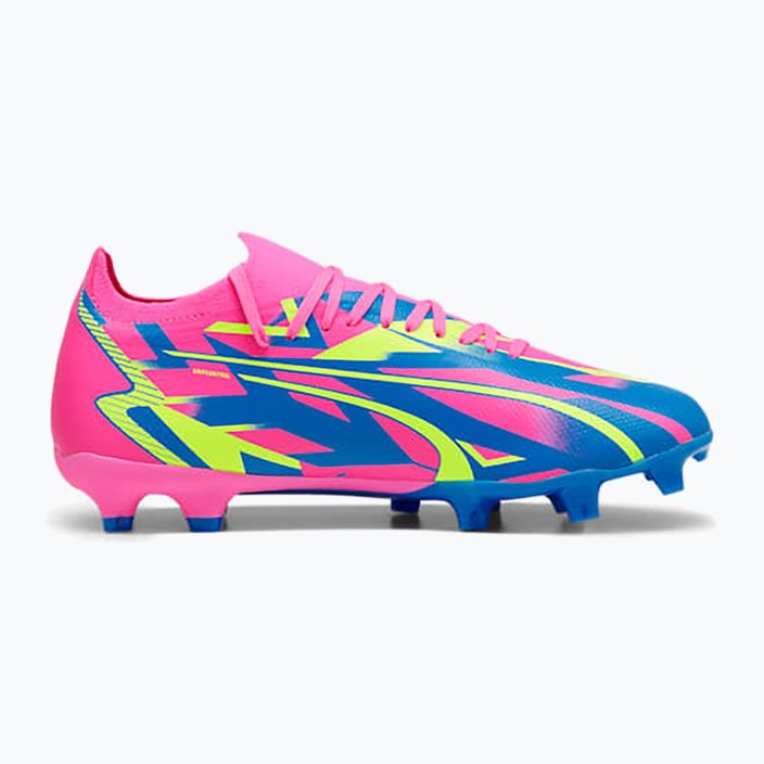 PUMA Ultra Match Energy FG/AG Herren Fußballschuhe leuchtend pink/gelb/ultra blau 12