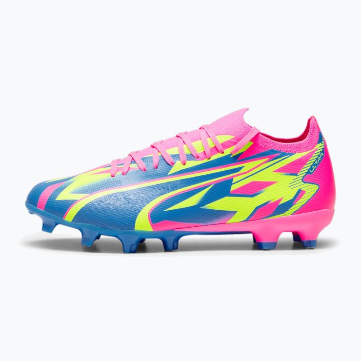 PUMA Ultra Match Energy FG/AG Herren Fußballschuhe leuchtend pink/gelb/ultra blau 13