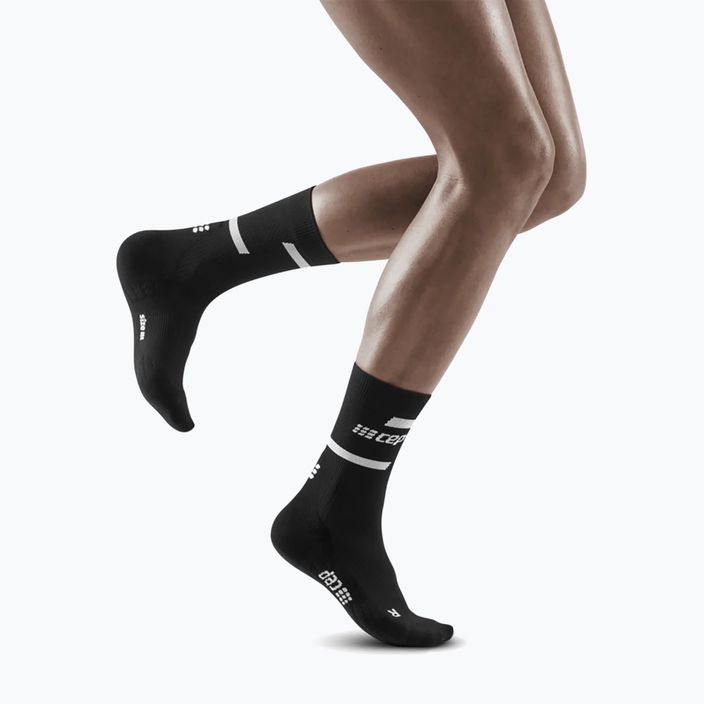 CEP Women's Compression Running Socks 4.0 Mid Cut schwarz 5