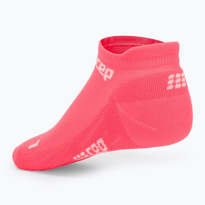 CEP Women's Compression Running Socks 4.0 No Show rosa 3