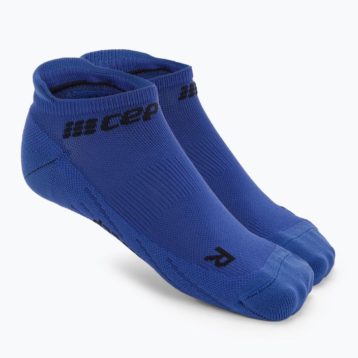 CEP Herren Kompressions-Laufsocken 4.0 No Show blau