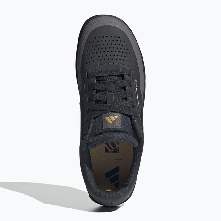 Herren adidas FIVE TEN Freerider Pro Carbon/Charcoal/Hafer Plattform Radschuhe 7