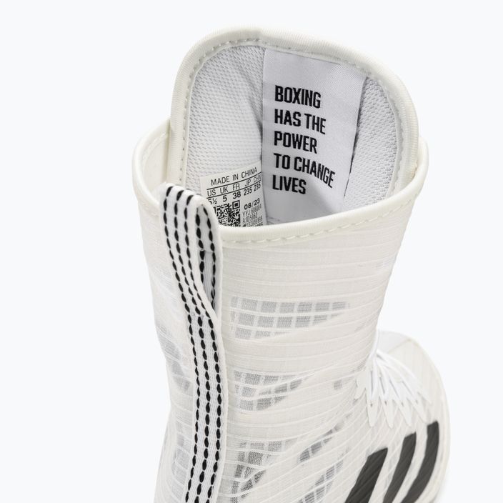 adidas Box Hog 4 Wolke weiß / Kern schwarz / Wolke weiß Boxen Schuhe 8