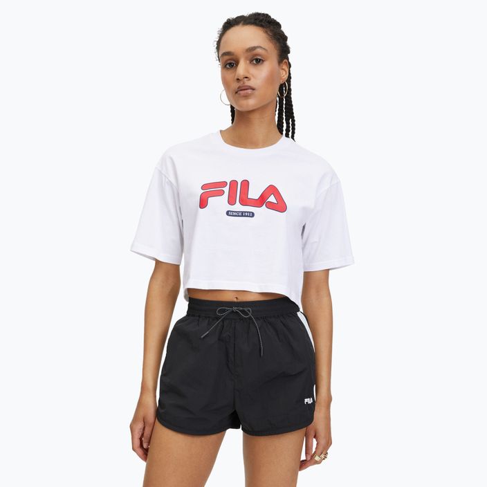 Damenshirt FILA Lucena bright white