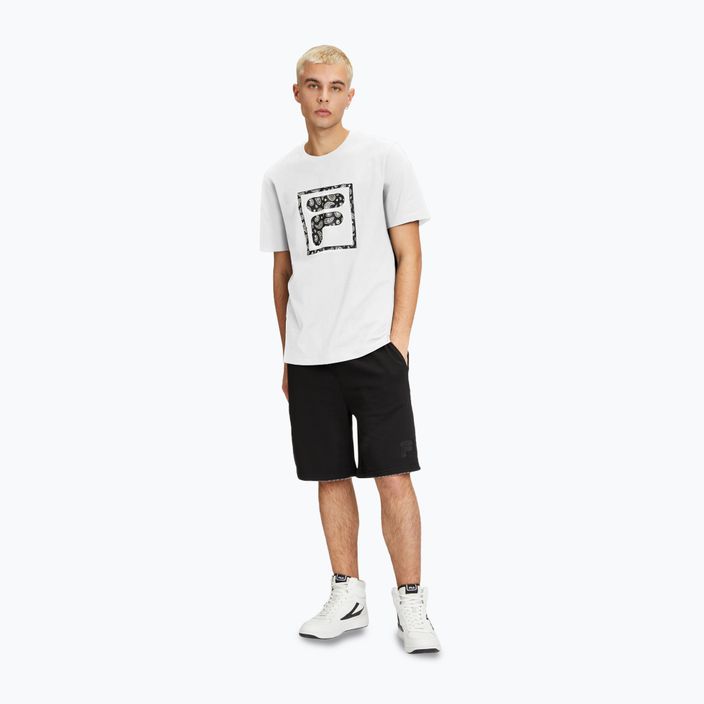 FILA Longyan Graphic helles weißes Herren-T-Shirt 2