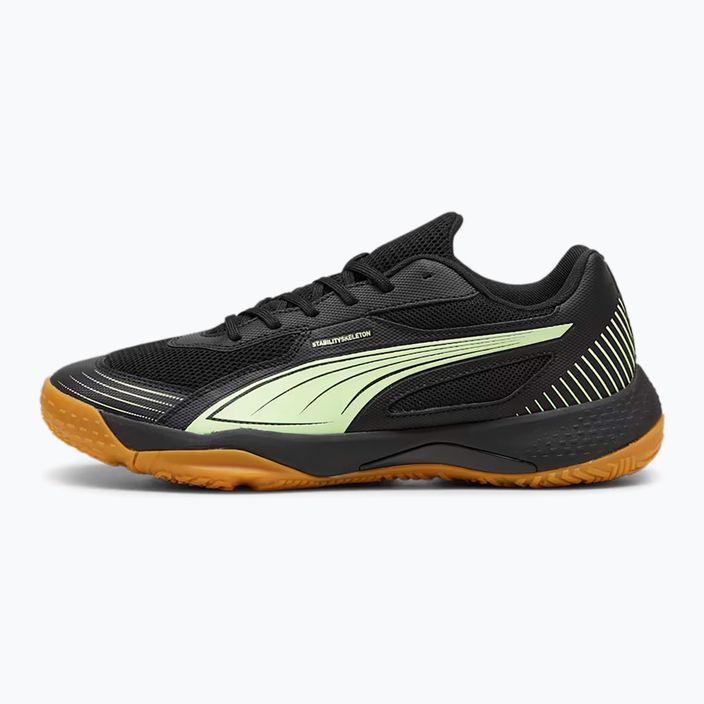 PUMA Solarflash III Indoor-Sportschuh puma schwarz/fizzy apple 2