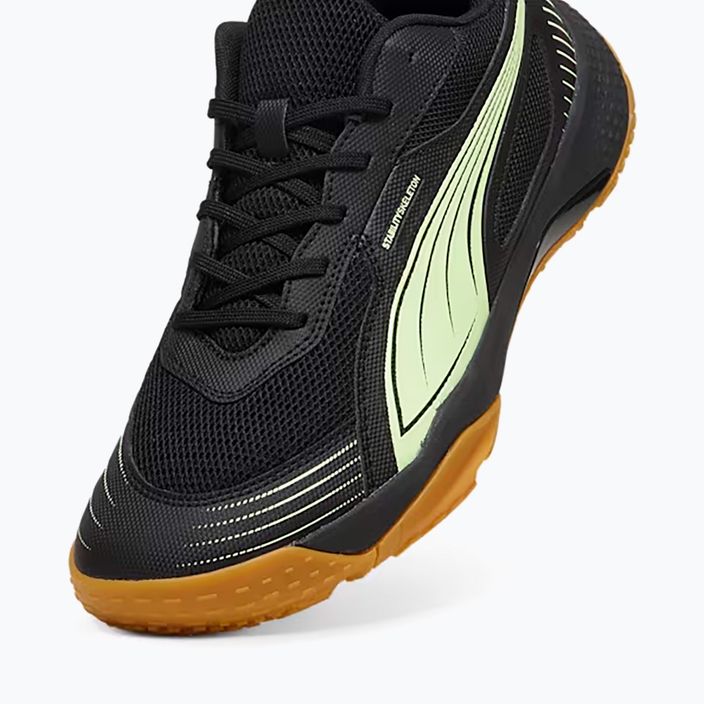 PUMA Solarflash III Indoor-Sportschuh puma schwarz/fizzy apple 5