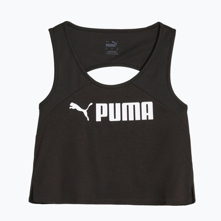 Damen Trainingsjacke PUMA Fit Skimmer Tank puma schwarz 3