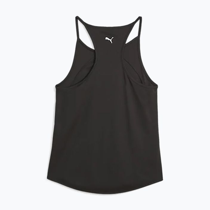 Damen Trainingsshirt PUMA Fit Fashion Ultrabreathe Allover Tank puma schwarz/puma weiß 2