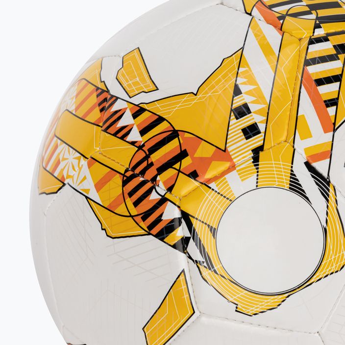 PUMA Orbit 6 FanwearCapsule MS Fußball puma weiß/rickle orange/puma schwarz Größe 5 3