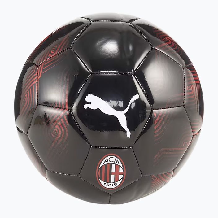 PUMA AC Milan FtblCore Fußball puma schwarz/für alle Zeit rot Größe 5 2