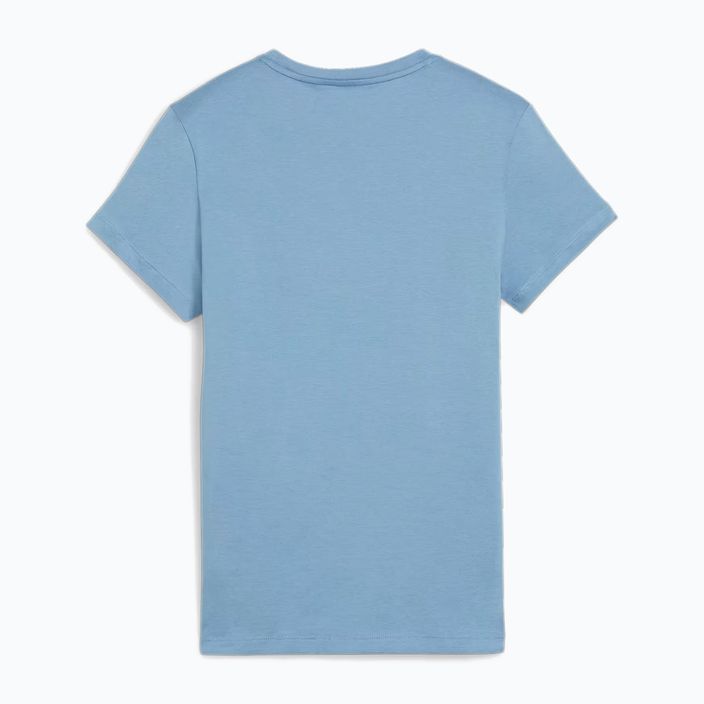 PUMA ESS Logo Tee für Damen zen blau 2