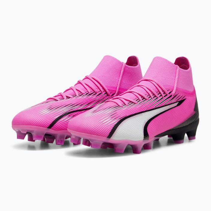 PUMA Ultra Pro FG/AG Fußballschuhe Gift Pink/Puma Weiß/Puma Schwarz 10