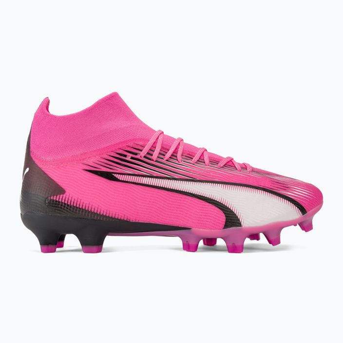 PUMA Ultra Pro FG/AG Fußballschuhe Gift Pink/Puma Weiß/Puma Schwarz 2