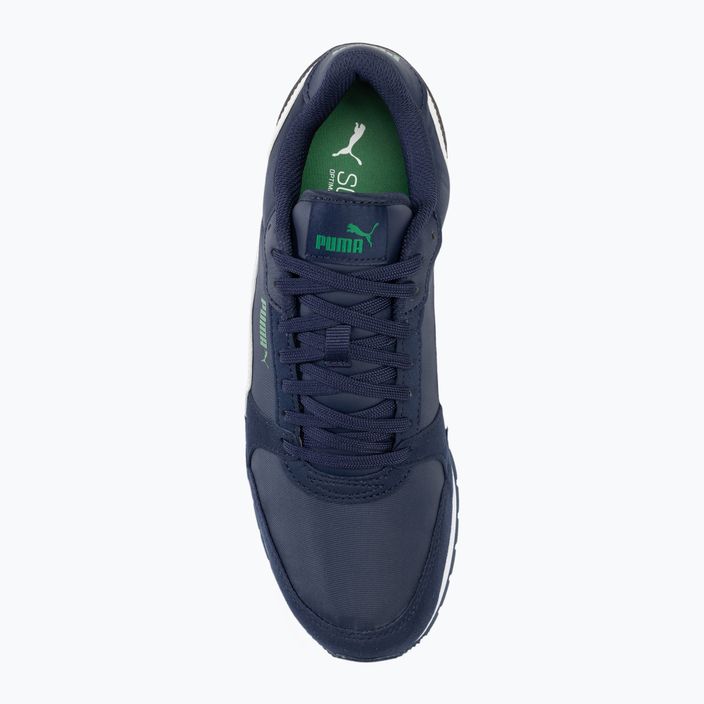 PUMA ST Runner v3 NL Schuhe puma navy/vapor grey/archive green/puma white 5