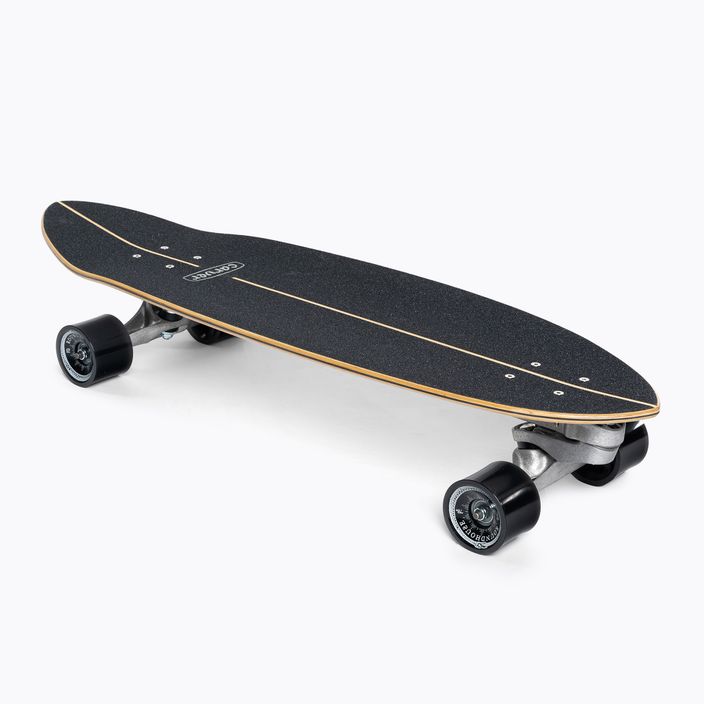 Surfskate Skateboard Carver C7 Raw 31.75" CI Black Beauty 219 Complete weiß-schwarz C113112 2