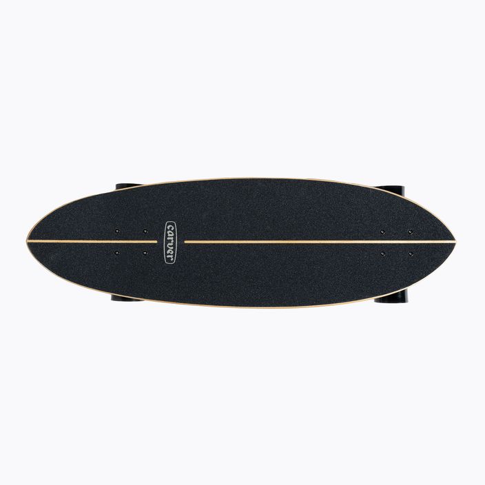 Surfskate Skateboard Carver C7 Raw 31.75" CI Black Beauty 219 Complete weiß-schwarz C113112 4