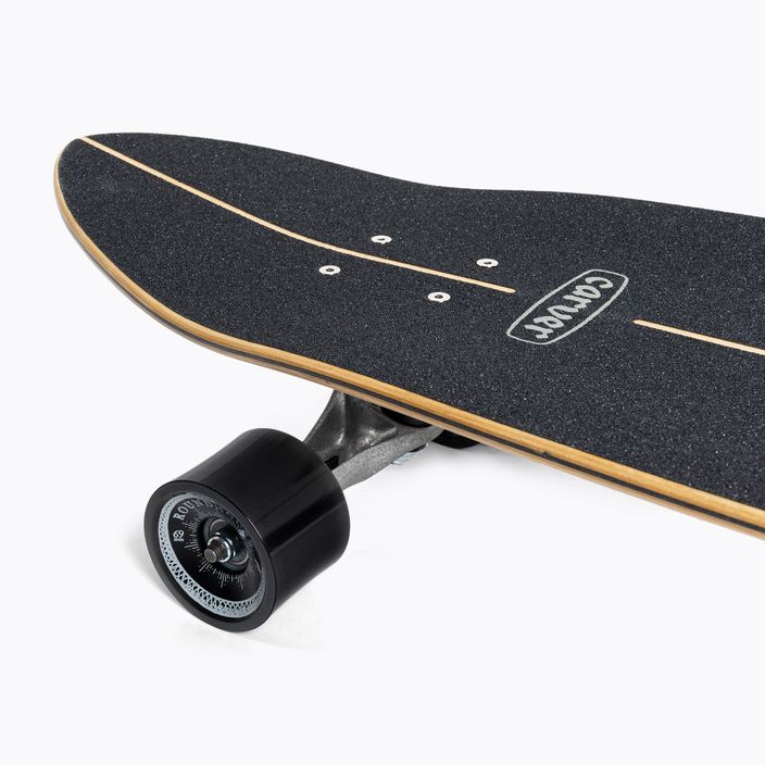 Surfskate Skateboard Carver C7 Raw 31.75" CI Black Beauty 219 Complete weiß-schwarz C113112 6