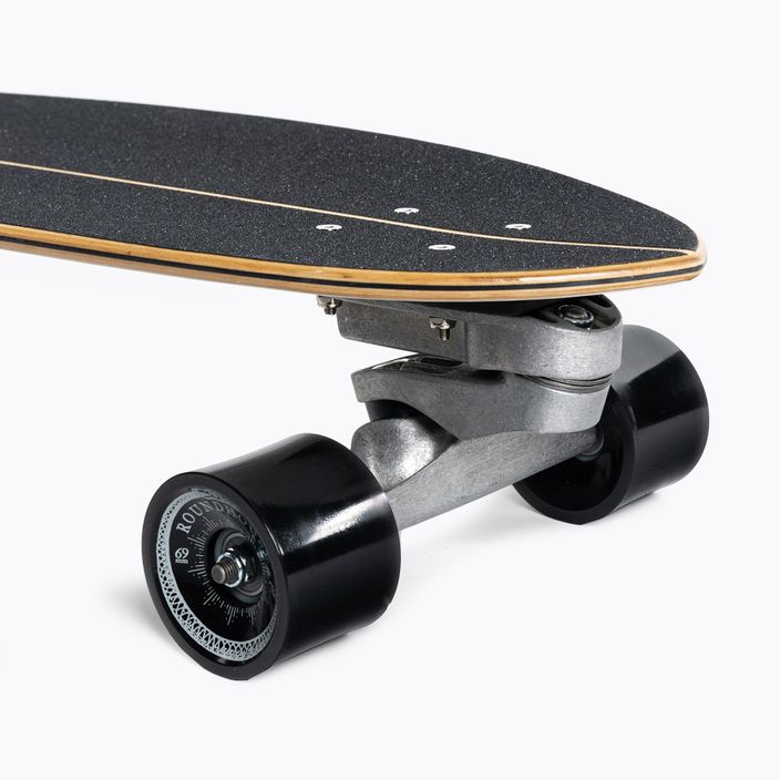 Surfskate Skateboard Carver C7 Raw 31.75" CI Black Beauty 219 Complete weiß-schwarz C113112 7