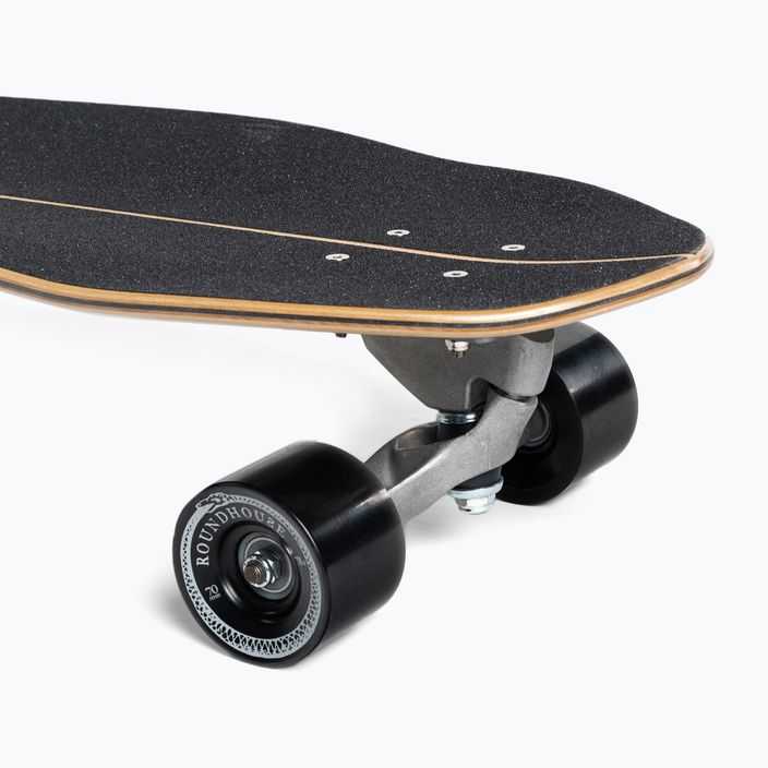 Surfskate Skateboard Carver CX Raw 31.25" Super Slab 221 Complete schwarz-gelb C1121199 7