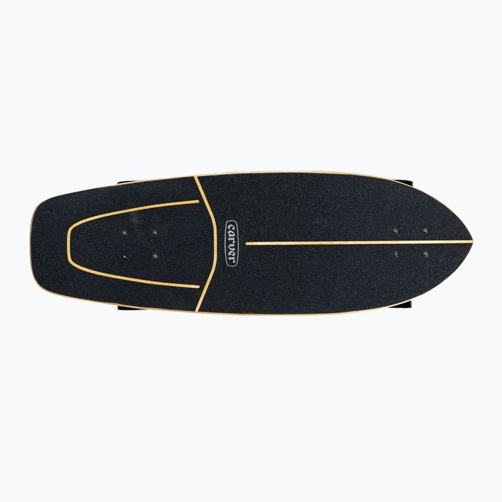 Surfskate Skateboard Carver CX Raw 3.25" Firefly 222 Complete orange-weiß C11211136 4