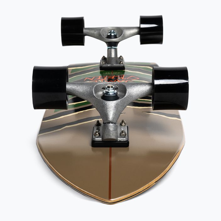 Surfskate Skateboard Carver C7 Raw 33.5" JOB Camo Tiger 222 Complete braun-grün C11311141 5