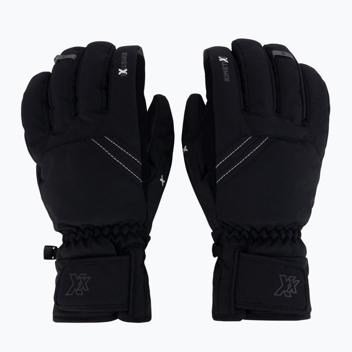 Men's KinetiXx Baker Ski Alpin Handschuhe Schwarz 7019-200-01 3