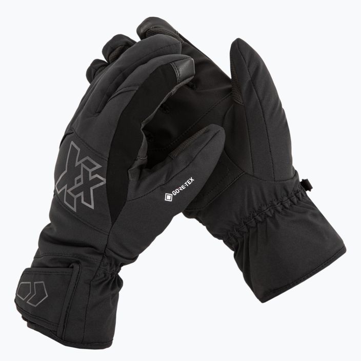Men's KinetiXx Barny Ski Alpin Handschuhe Schwarz 7019-210-01