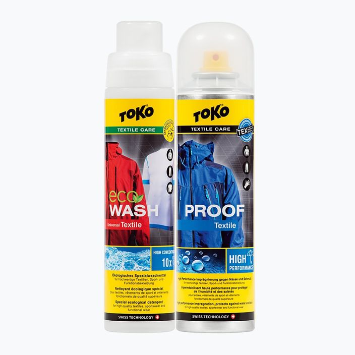 TOKO Duo-Pack Textile Proof & Eco Textile Wash 2x25ml 558254 Textilpflege-Set