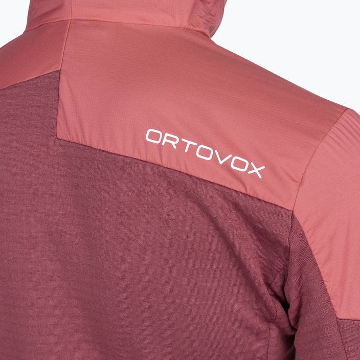 Damen-Trekking-Sweatshirt Ortovox Ladiz Hybrid rosa 86959 4