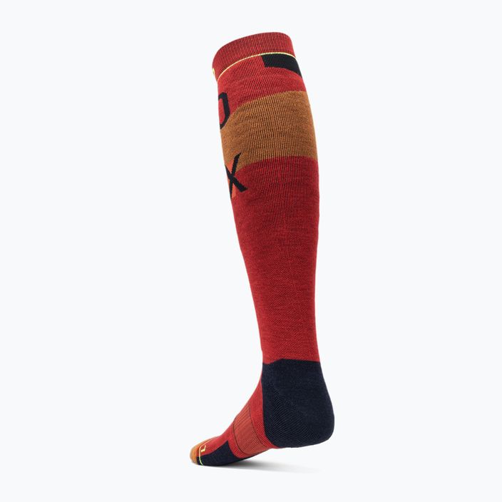Herren Skisocken ORTOVOX Freeride Long Socks Cozy cengla rossa 2