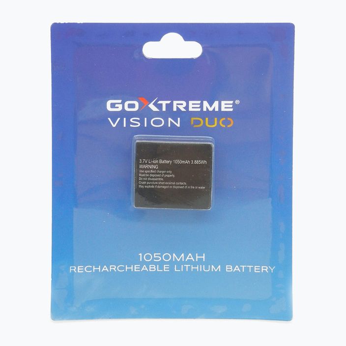 GoXtreme Lithium Batterie Vision DUO Kamera schwarz 01477 2