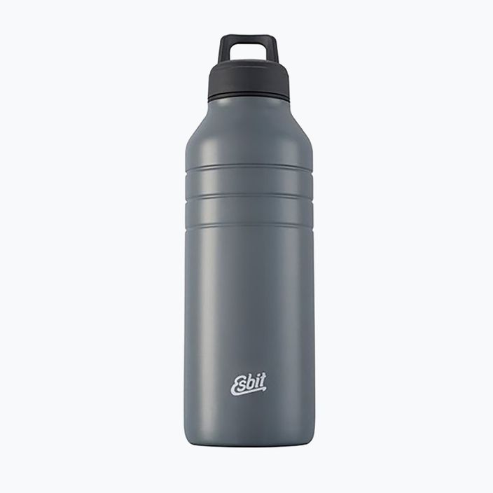 Esbit Majoris Edelstahl-Trinkflasche 1000 ml kühl grau
