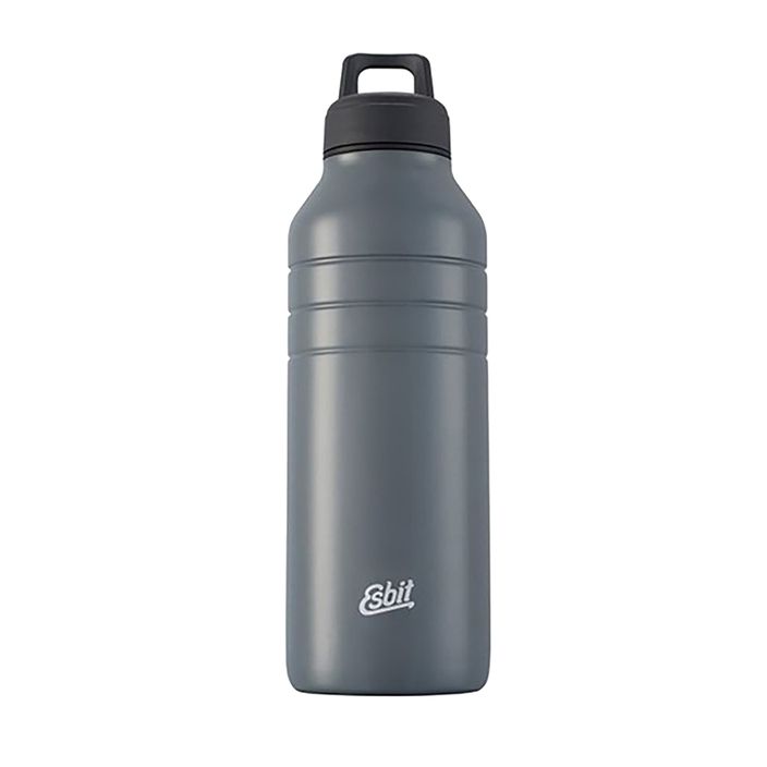 Esbit Majoris Edelstahl-Trinkflasche 1000 ml kühl grau 2