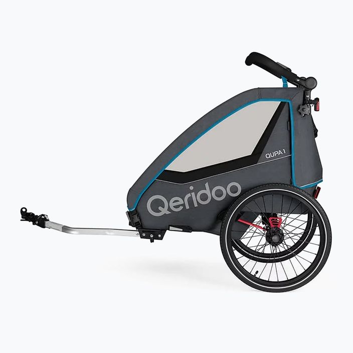 Fahrrad Anhänger Qeridoo Qupa 1 blue 3
