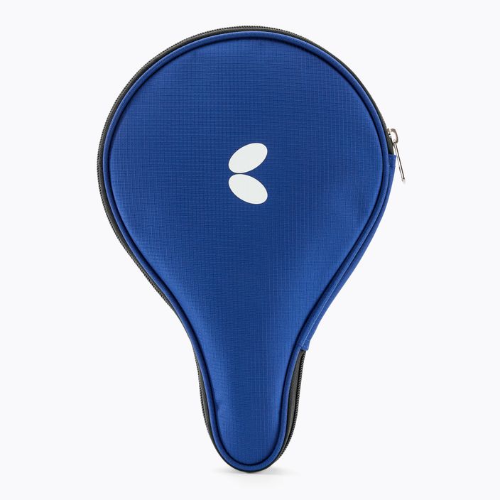 Tischtennisschlägerhülle Butterfly Logo blau 2