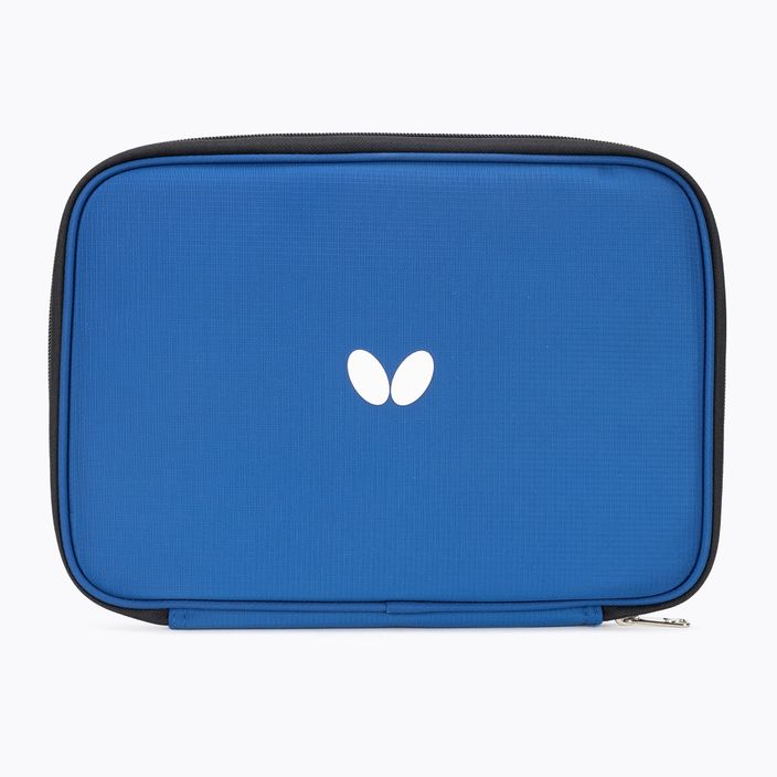 Butterfly Logo Tischtennisschlägerhülle einzeln blau 2