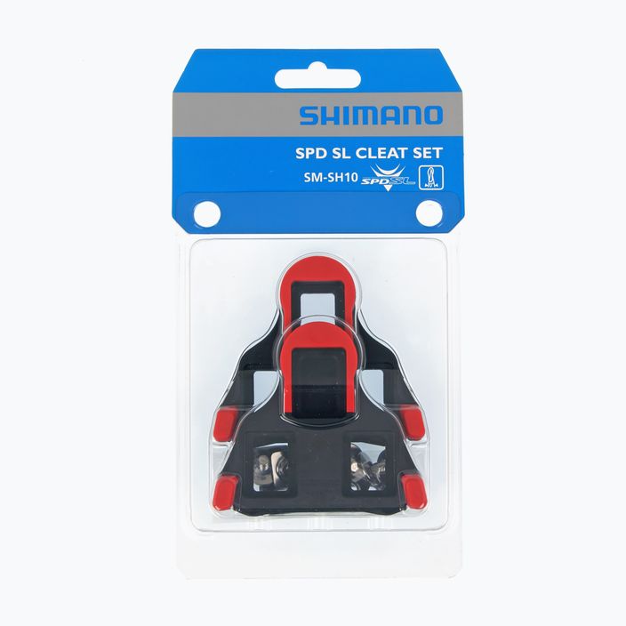 Shimano SMSH10 SPD-SL Pedalblöcke rot Y42U98020 4