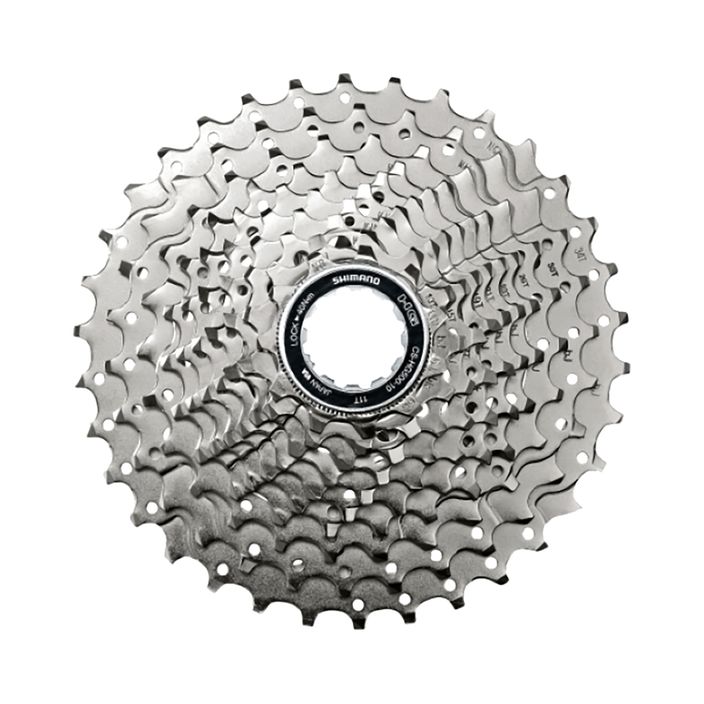 Shimano CS-HG500 10 Gang Fahrradkassette 11-34 silber 2