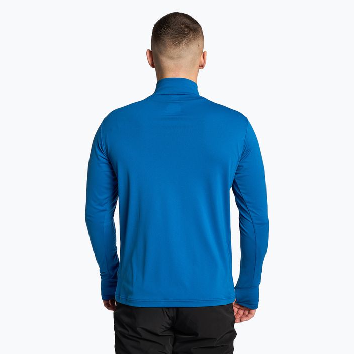 Herren-Ski-Sweatshirt Descente Descente 1/4 Zip 52 blau DWMUGB28 2