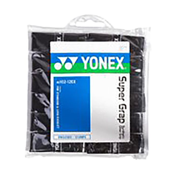 YONEX Badminton Schlägerhüllen 12 Stück schwarz AC 102 2