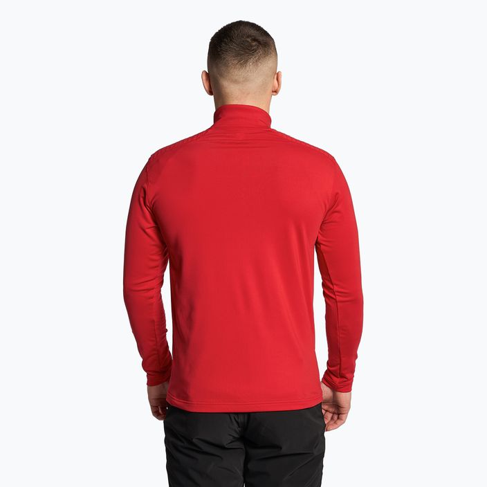 Herren-Ski-Sweatshirt Descente Piccard elektrisch rot 2