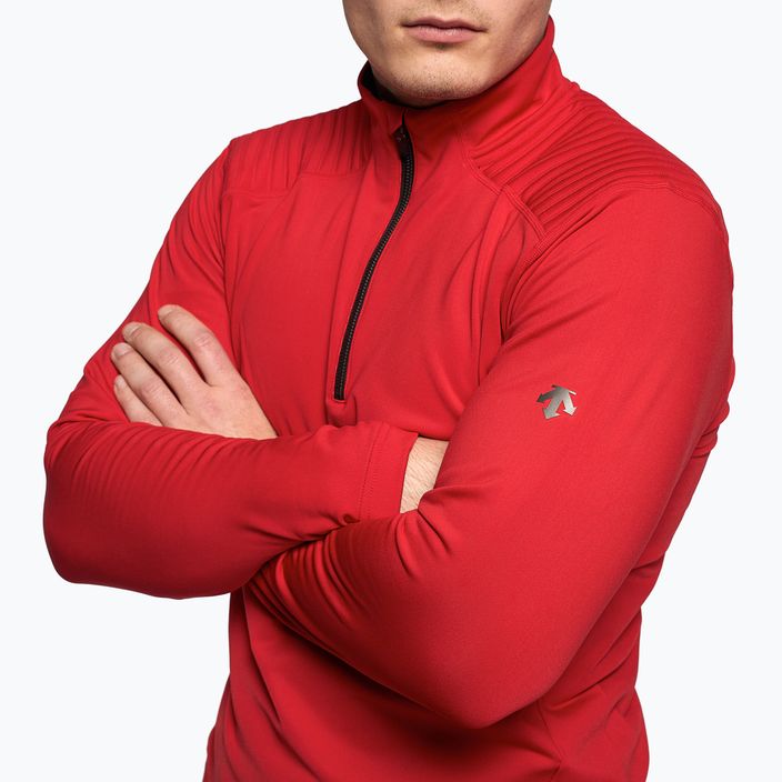 Herren-Ski-Sweatshirt Descente Piccard elektrisch rot 3