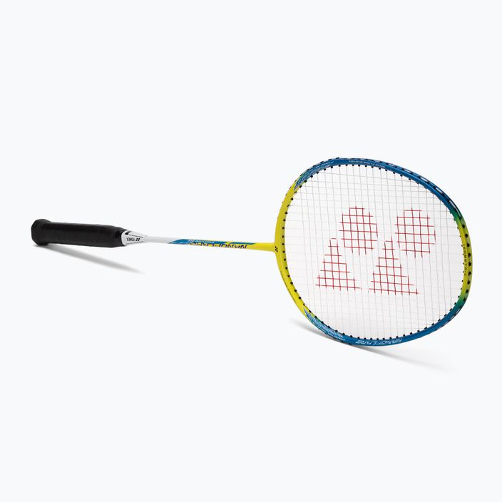 YONEX Nanoflare 100 Badmintonschläger gelb-blau 2