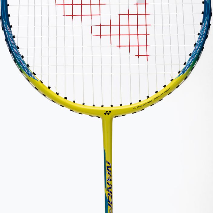 YONEX Nanoflare 100 Badmintonschläger gelb-blau 4