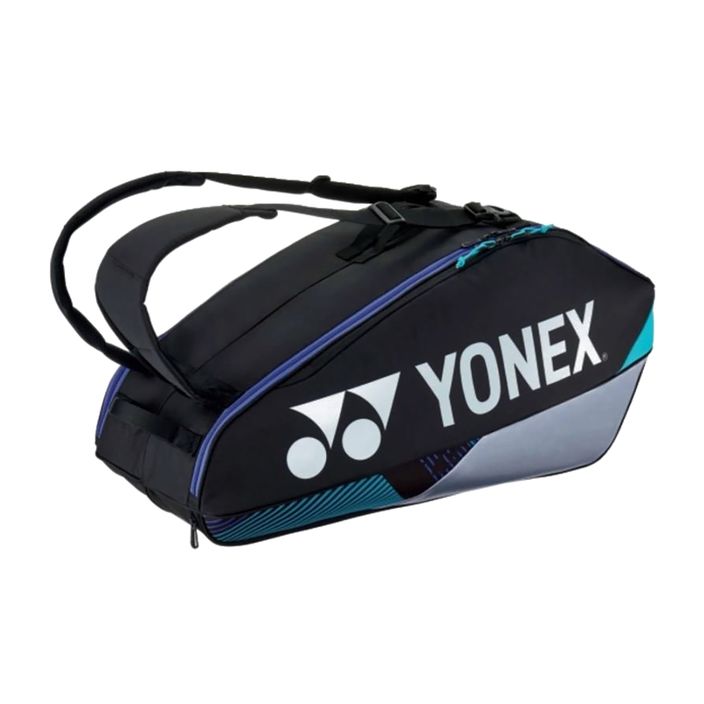 YONEX Tennistasche 92426 Pro Schlägertasche 6 Stück schwarz/silber 2