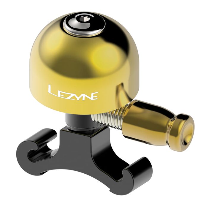 Lezyne Classic Brass S Messing/Schwarz Fahrradklingel 2